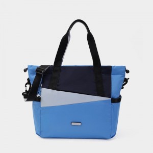Women's Hedgren Galactic Tote Bags Blue | ZLH5393TI