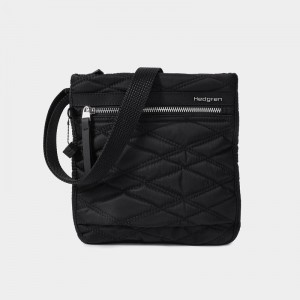 Women's Hedgren Leonce Crossbody Bags Black | JMD1274QJ